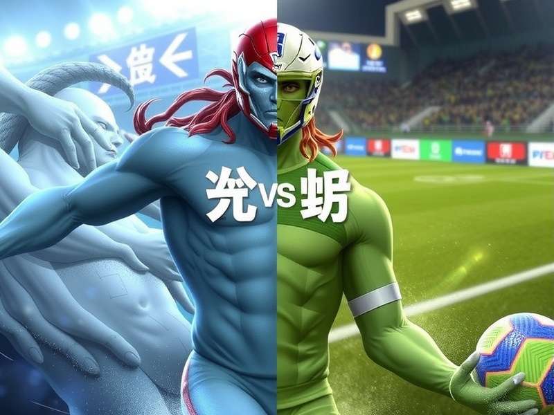 足球战术分析图